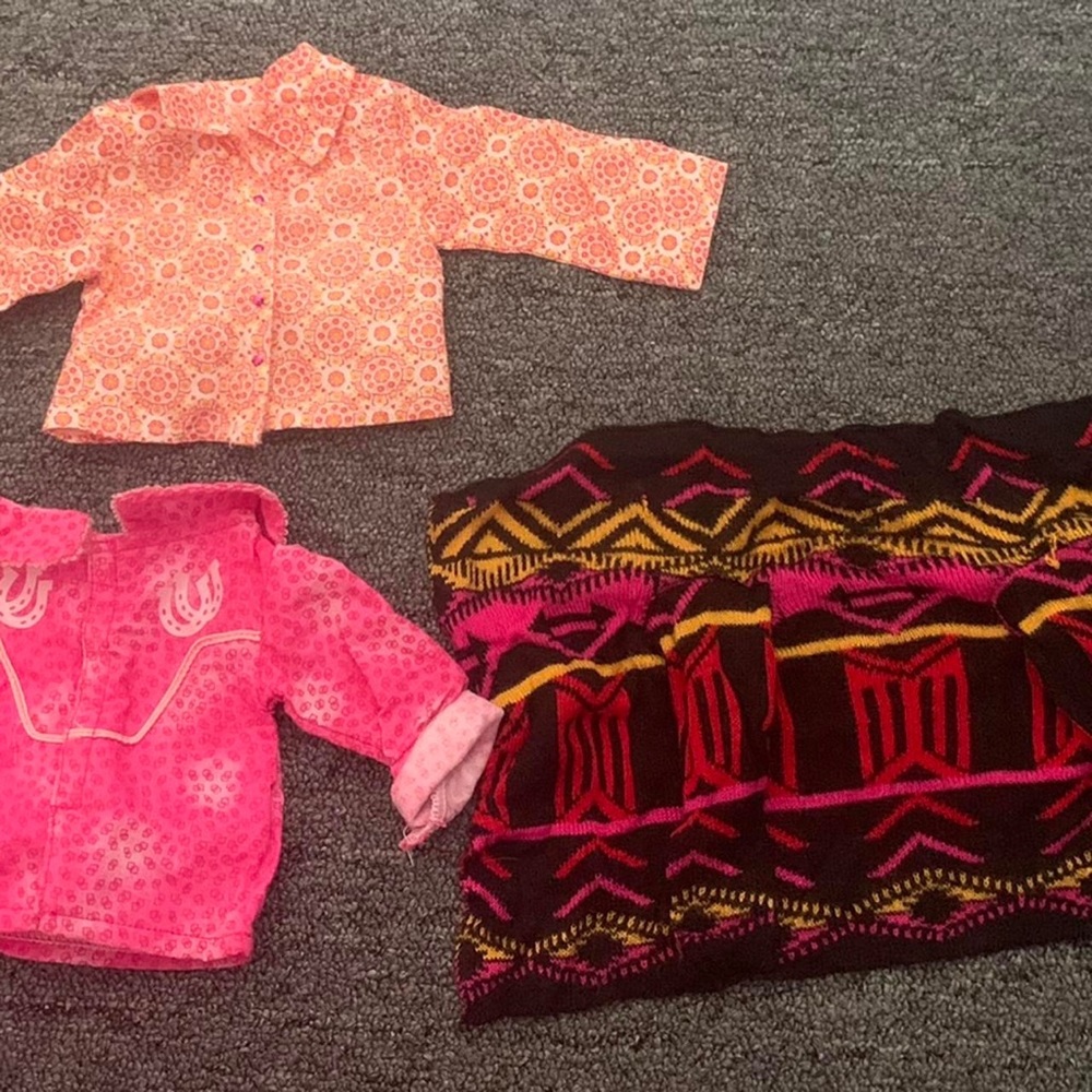 American girl shirt and sweater